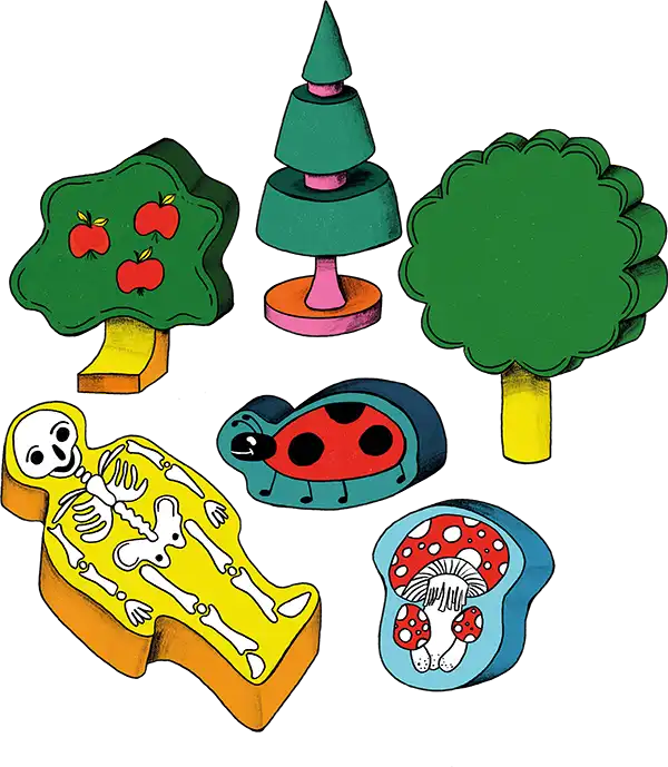 Illustration of The Midnight Moth (Natural Burial Play Kits)