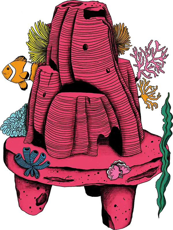 Illustration of Resting Reef